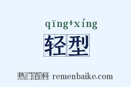 轻型是什么意思的图片